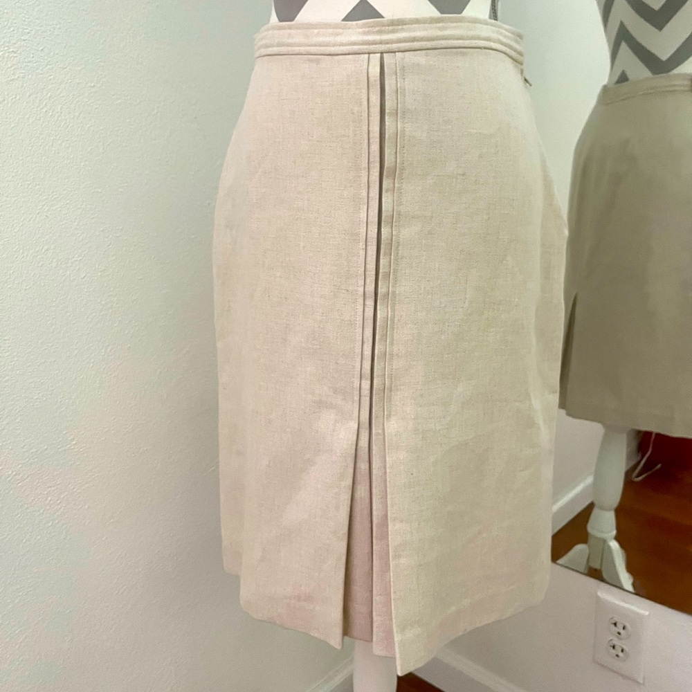 Allegory Size 8 Cotton/wool Cream Midi